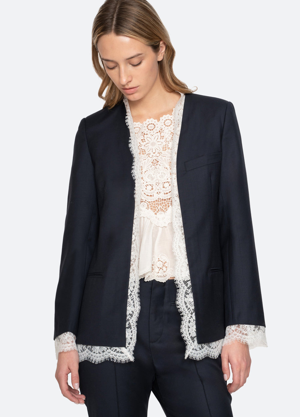 Navy Fiora Jacket | Sea New York