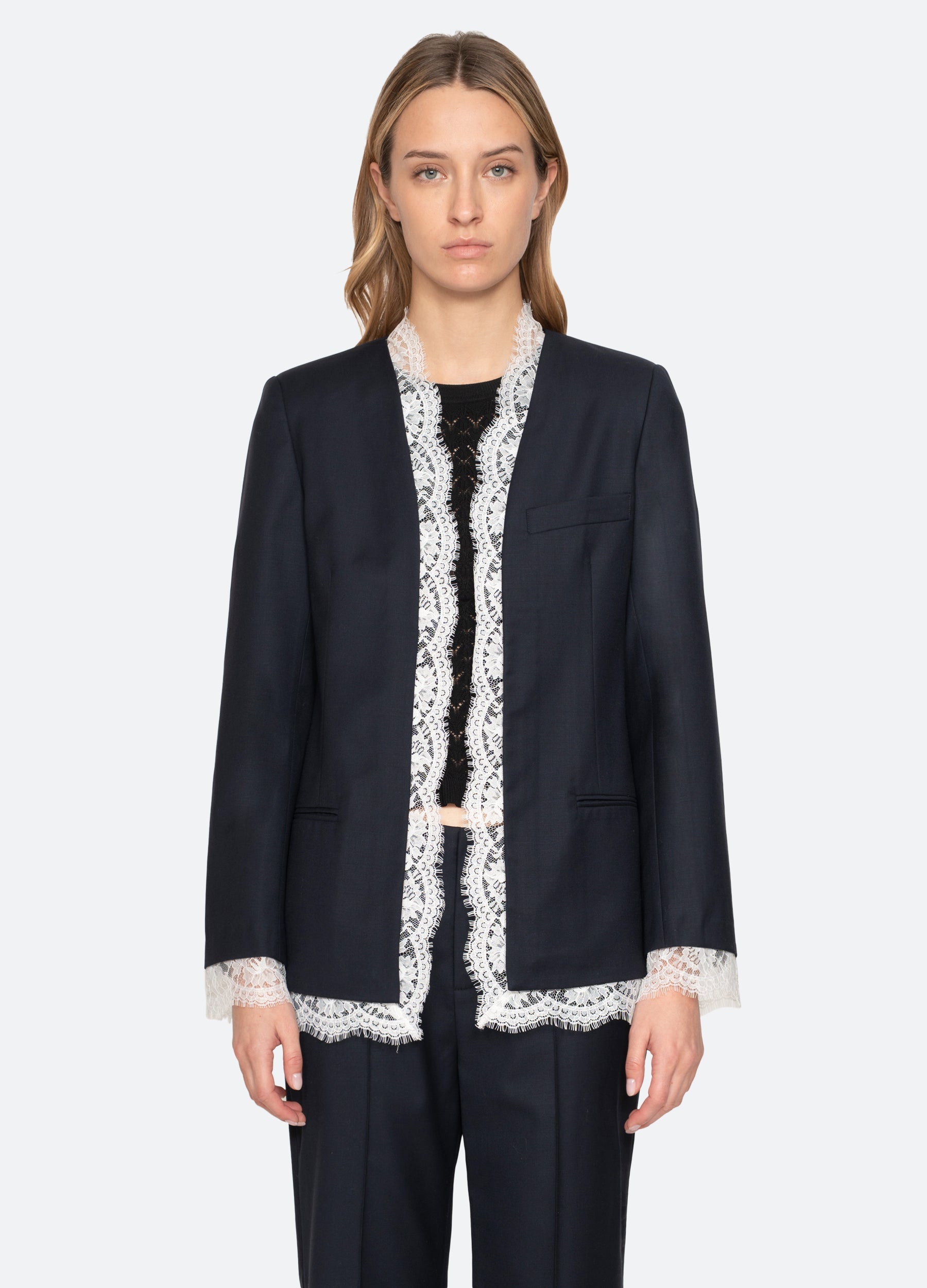 Navy Fiora Jacket | Sea New York