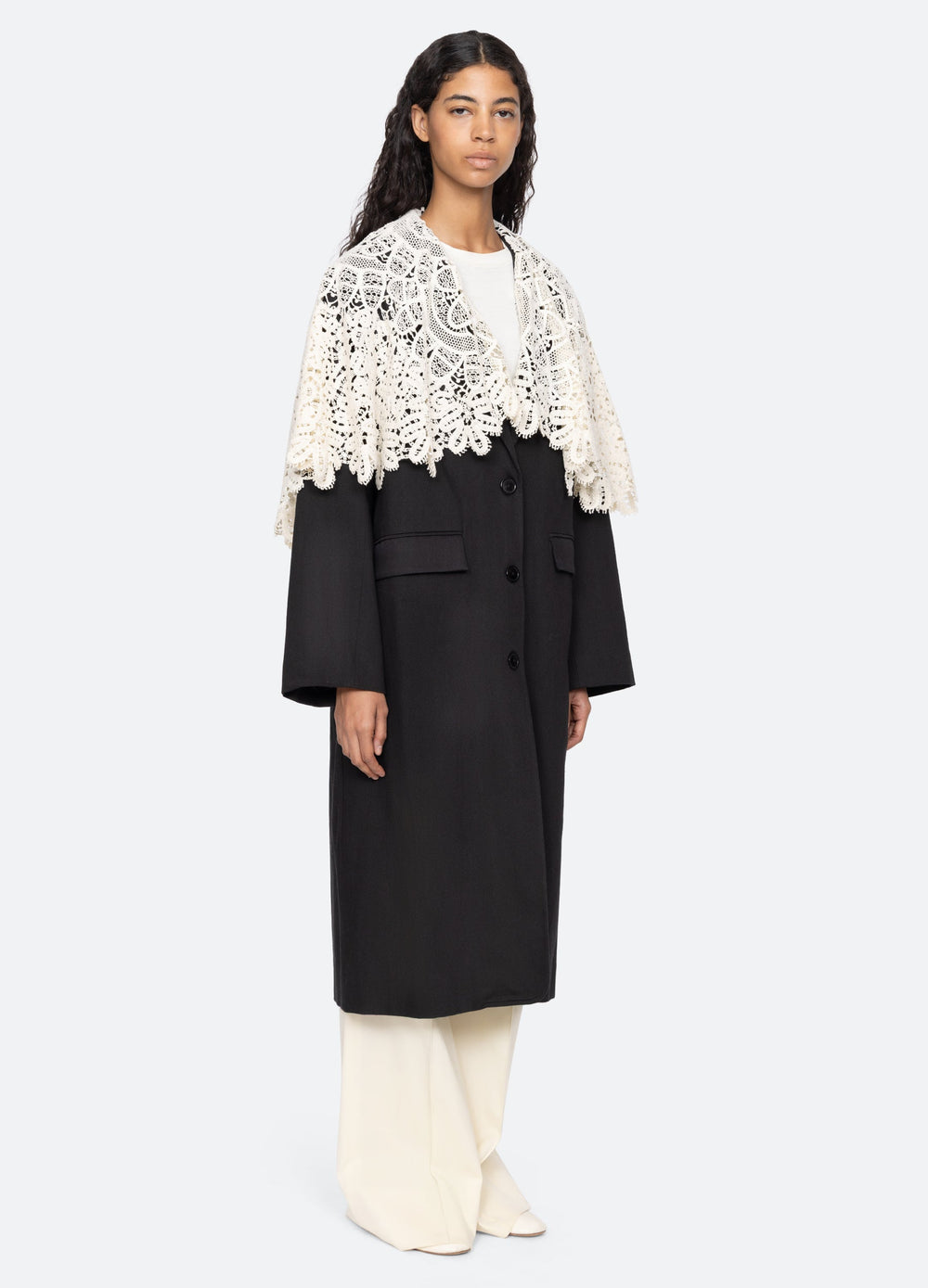Black Alina Coat | Sea New York