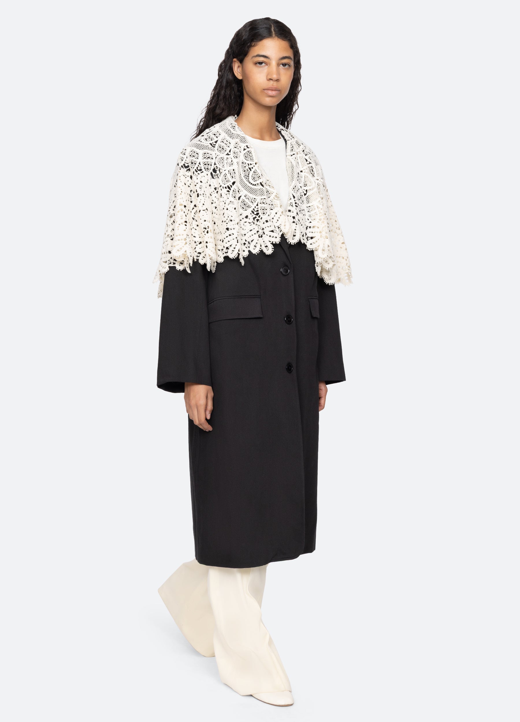 Black Alina Coat | Sea New York