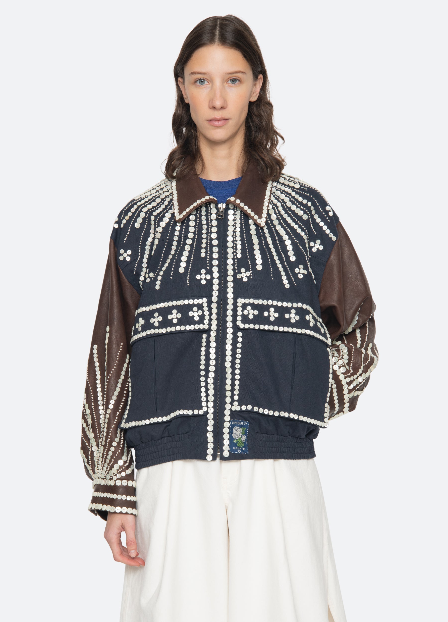 Navy Georgie Jacket | Sea New York