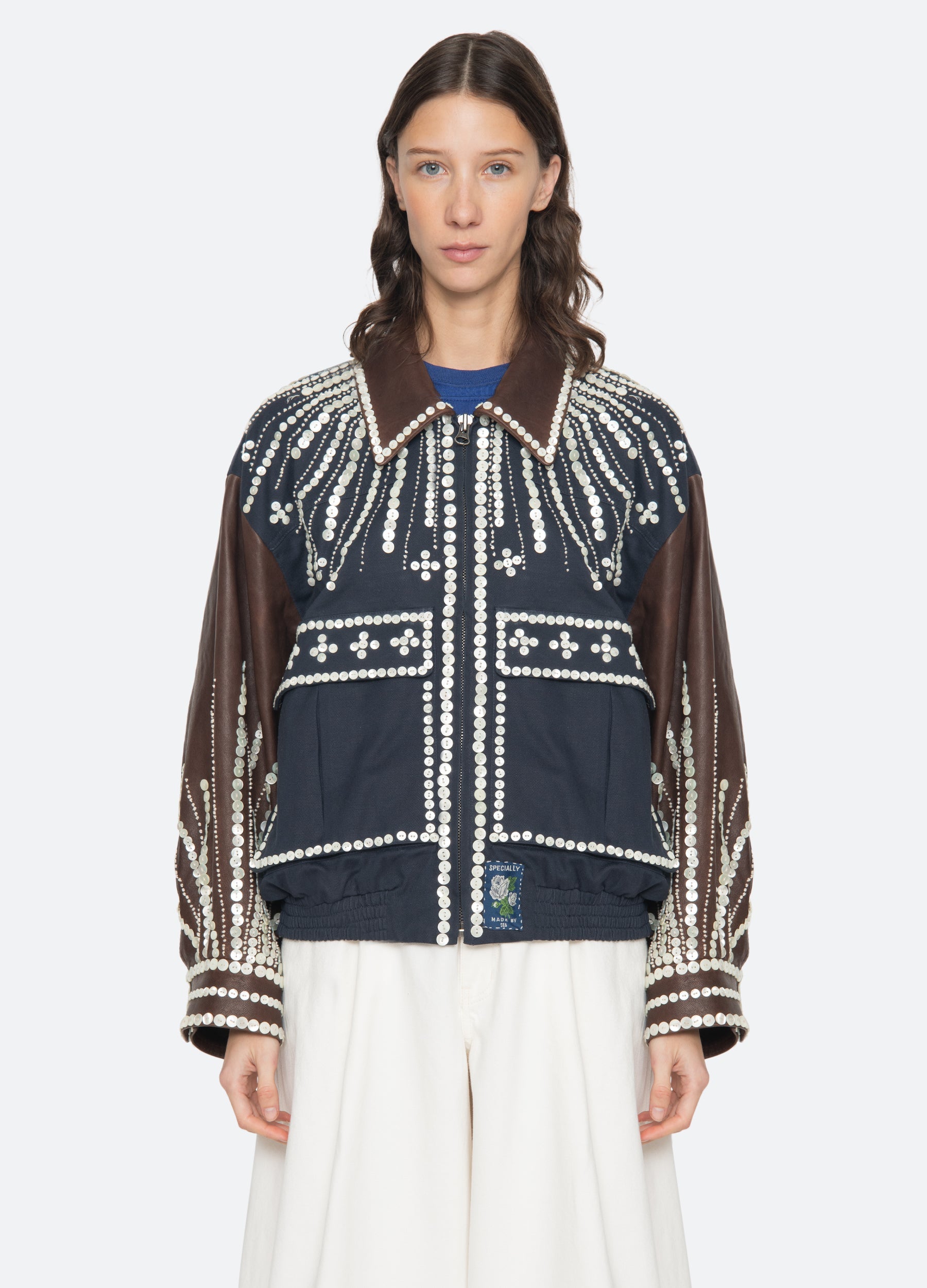 Navy Georgie Jacket | Sea New York