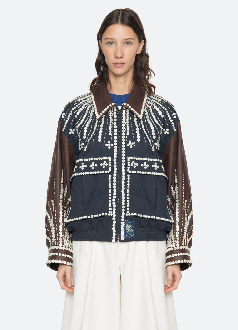 Navy Georgie Jacket | Sea New York