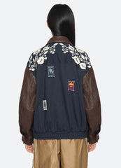 Navy Georgie Combo Jacket | Sea New York