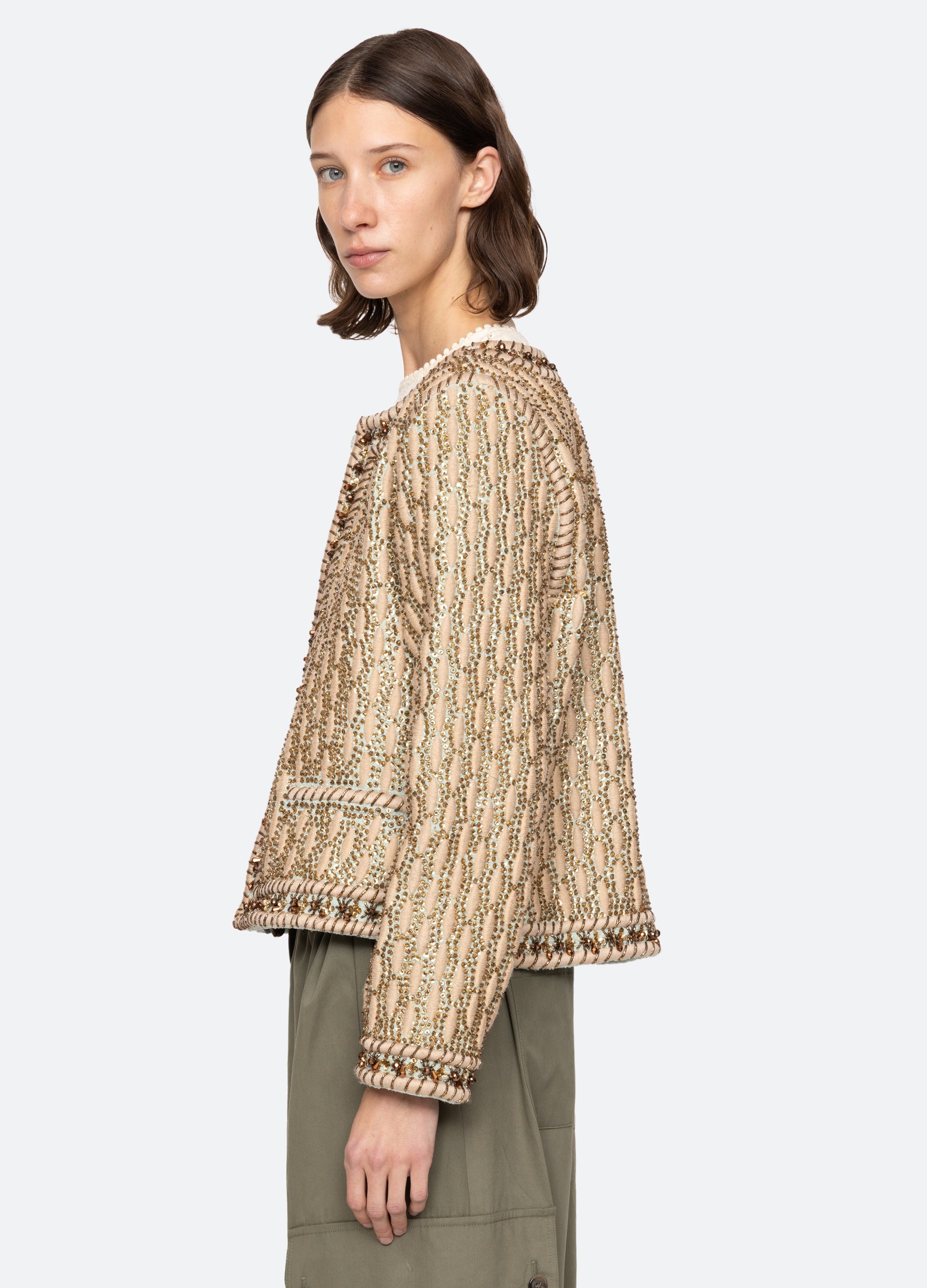 Gold Viviana Jacket | Sea New York