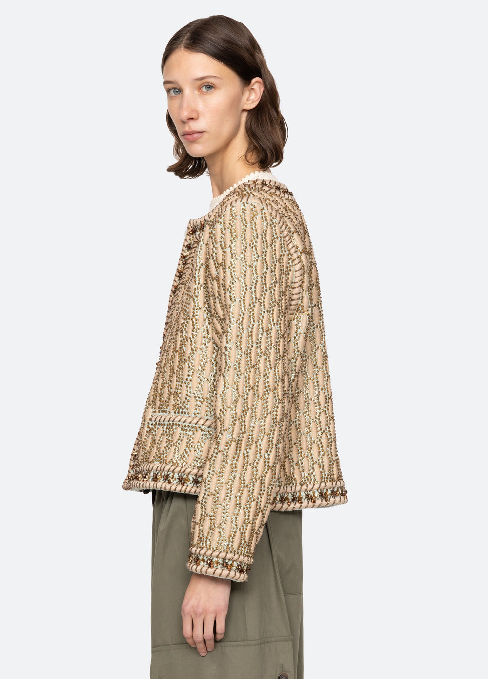 Gold Viviana Jacket | Sea New York