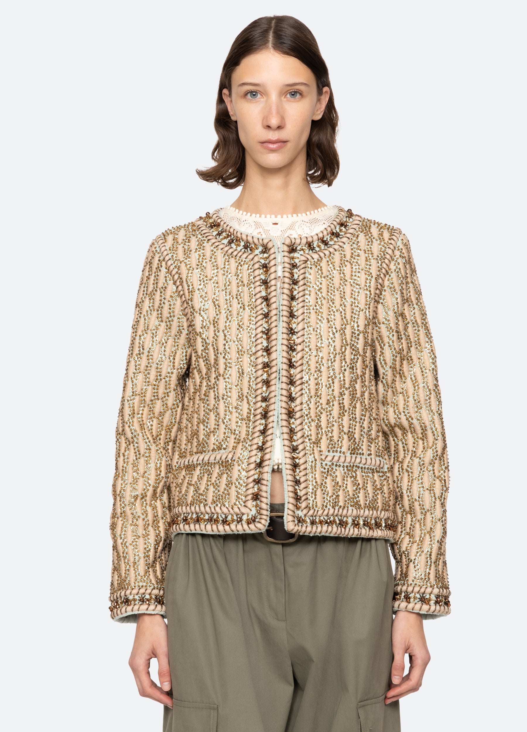 Gold Viviana Jacket | Sea New York
