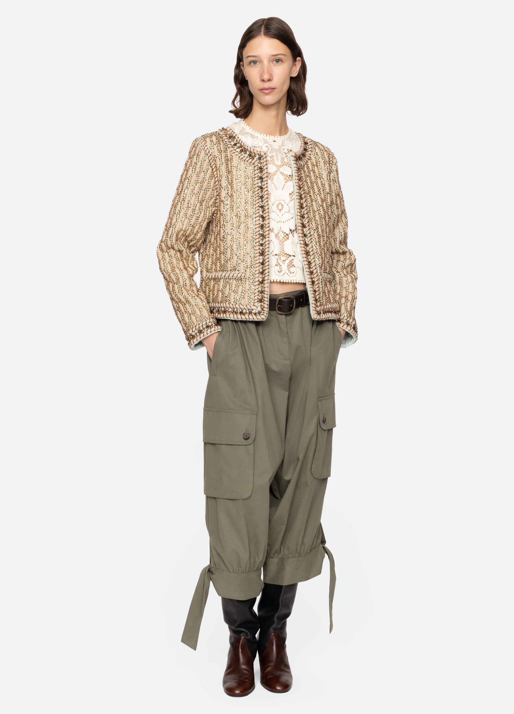 Gold Viviana Jacket | Sea New York