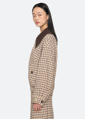 Plaid Savannah Jacket | Sea New York