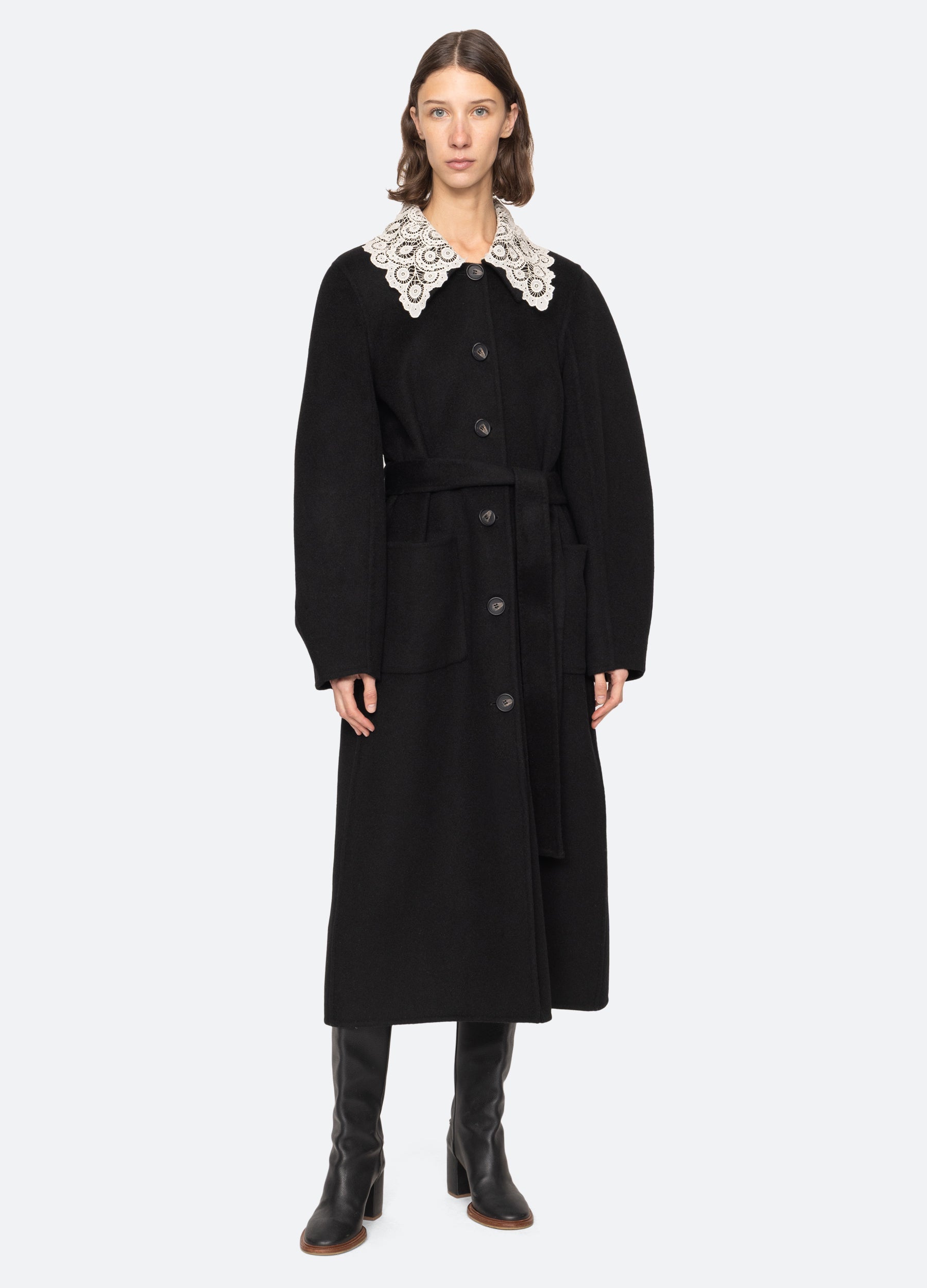 Black Ellison Coat | Sea New York