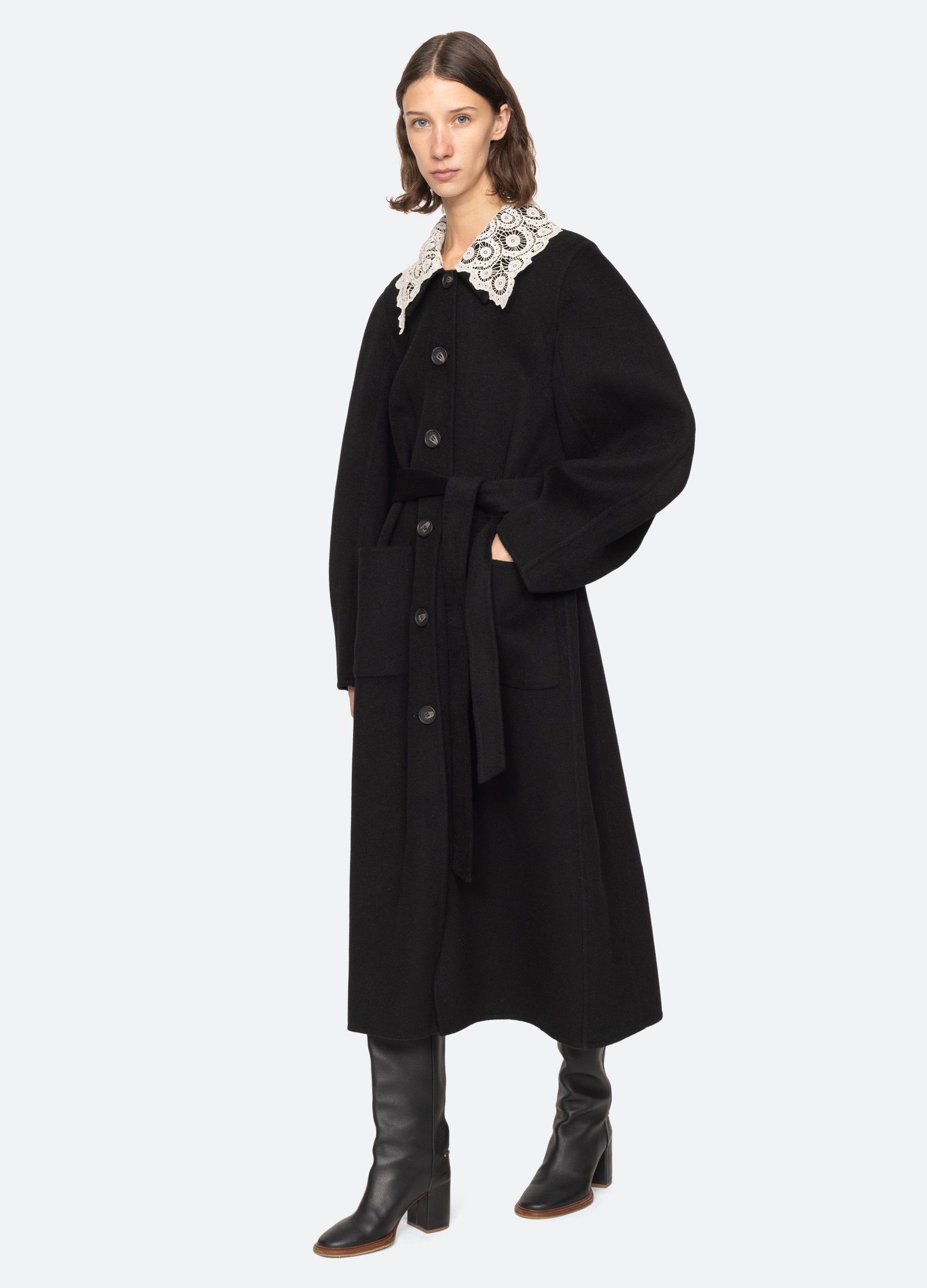 Black Ellison Coat | Sea New York