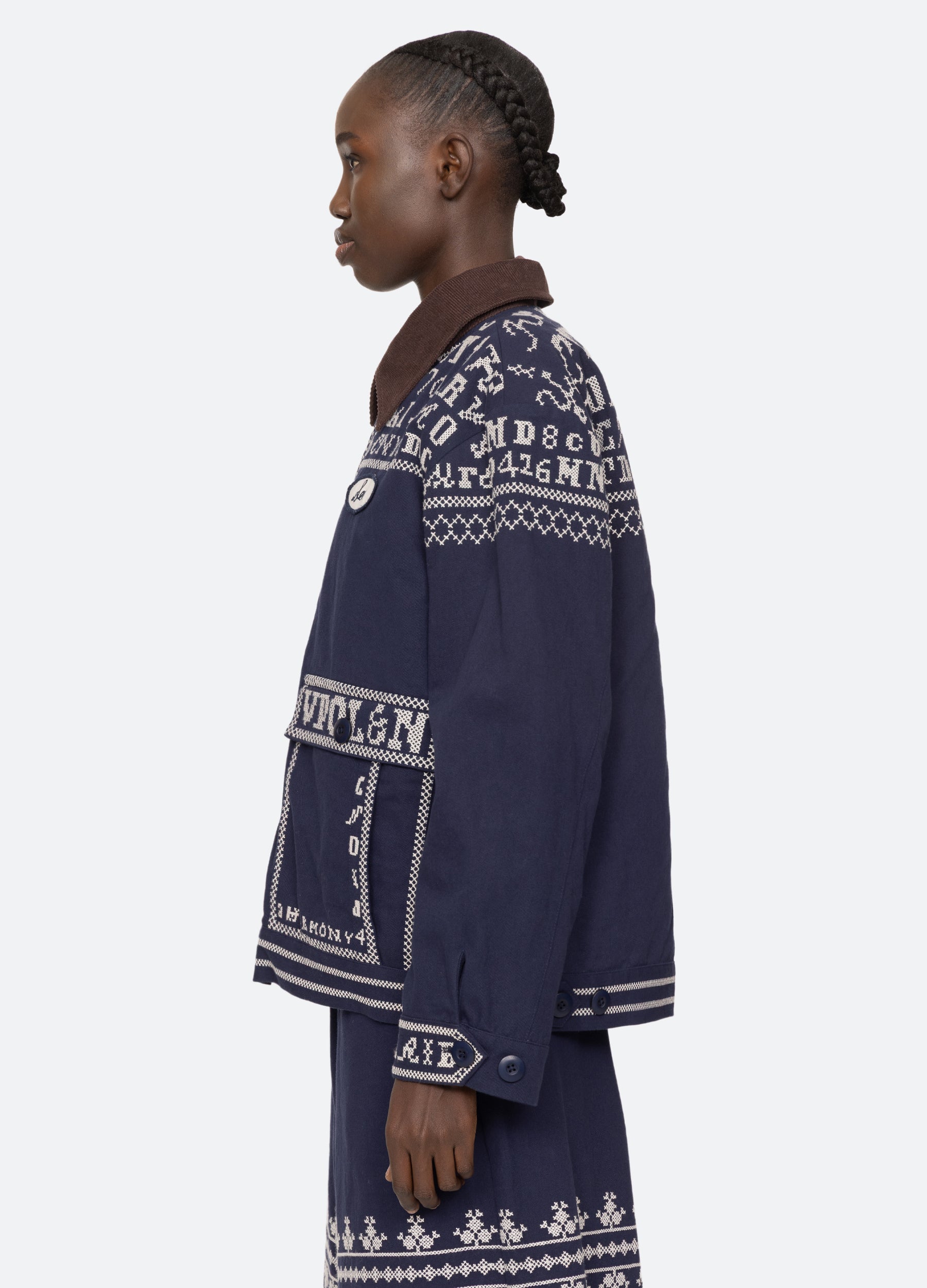 Navy Kit Jacket | Sea New York