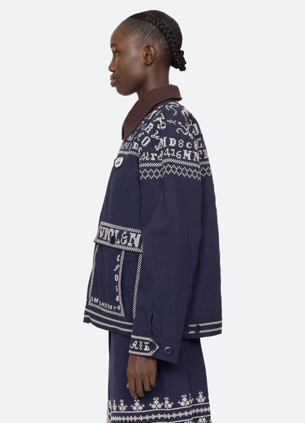 Navy Kit Jacket | Sea New York