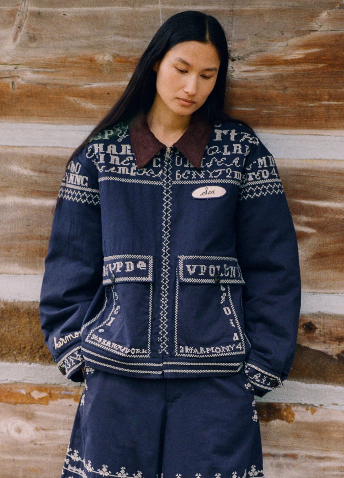 Navy Kit Jacket | Sea New York