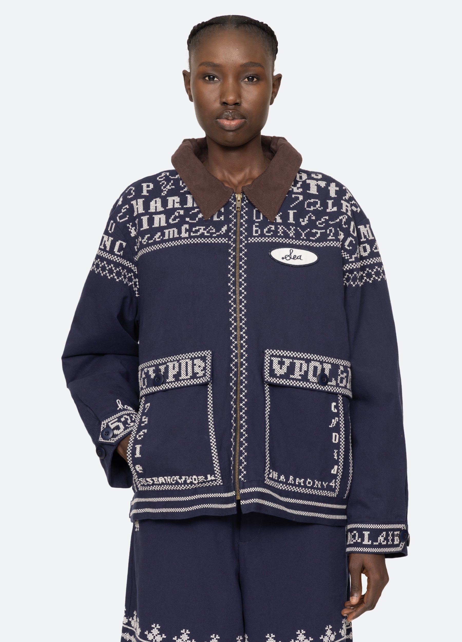 Navy Kit Jacket | Sea New York