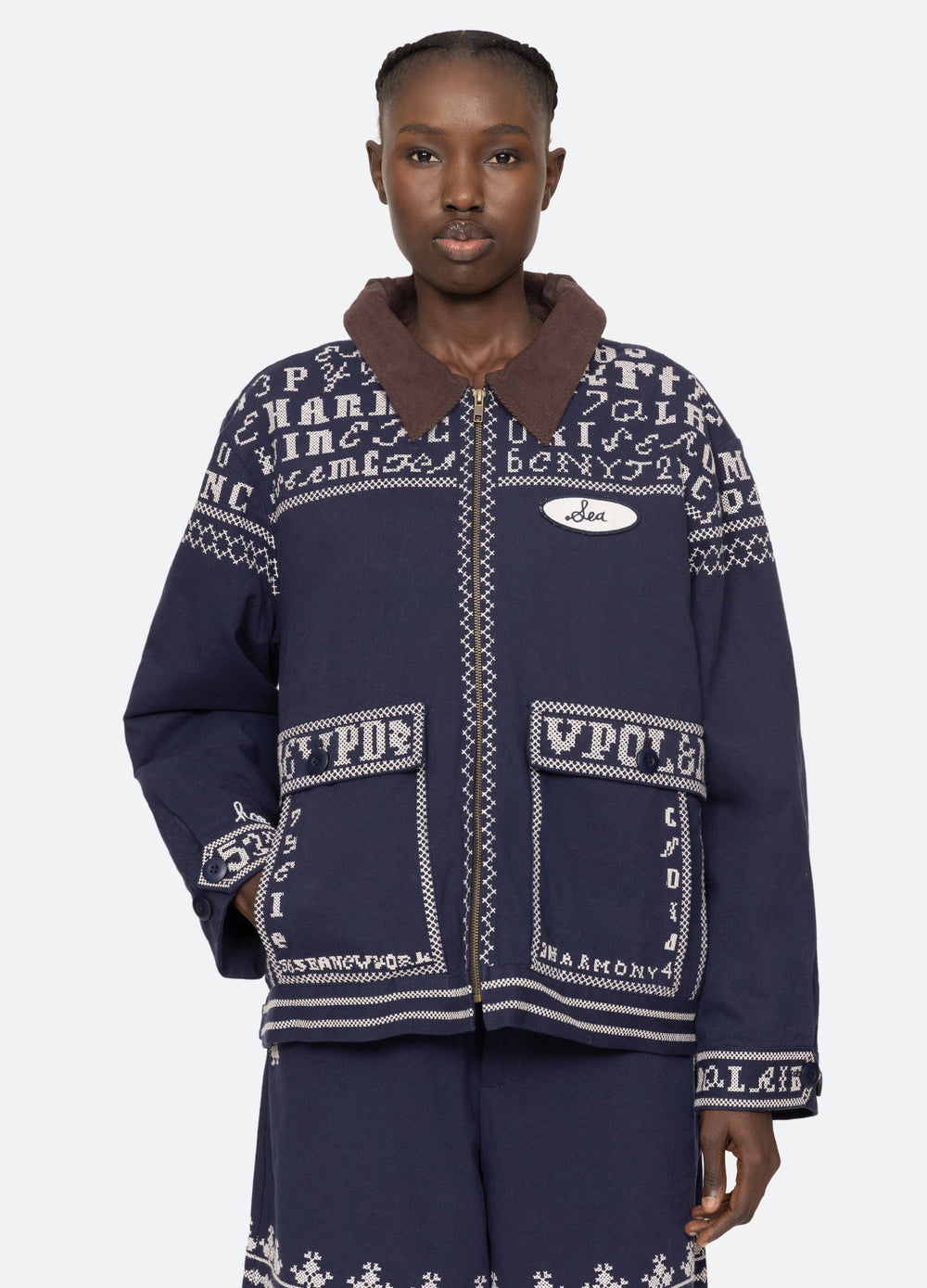 Navy Kit Jacket | Sea New York