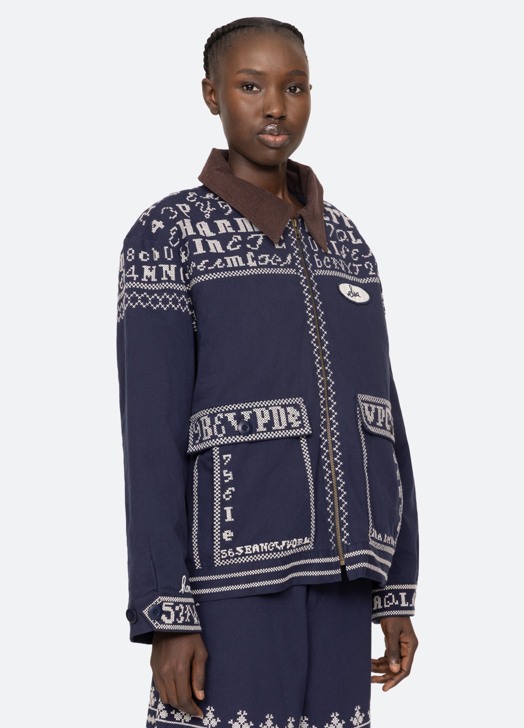 Navy Kit Jacket | Sea New York