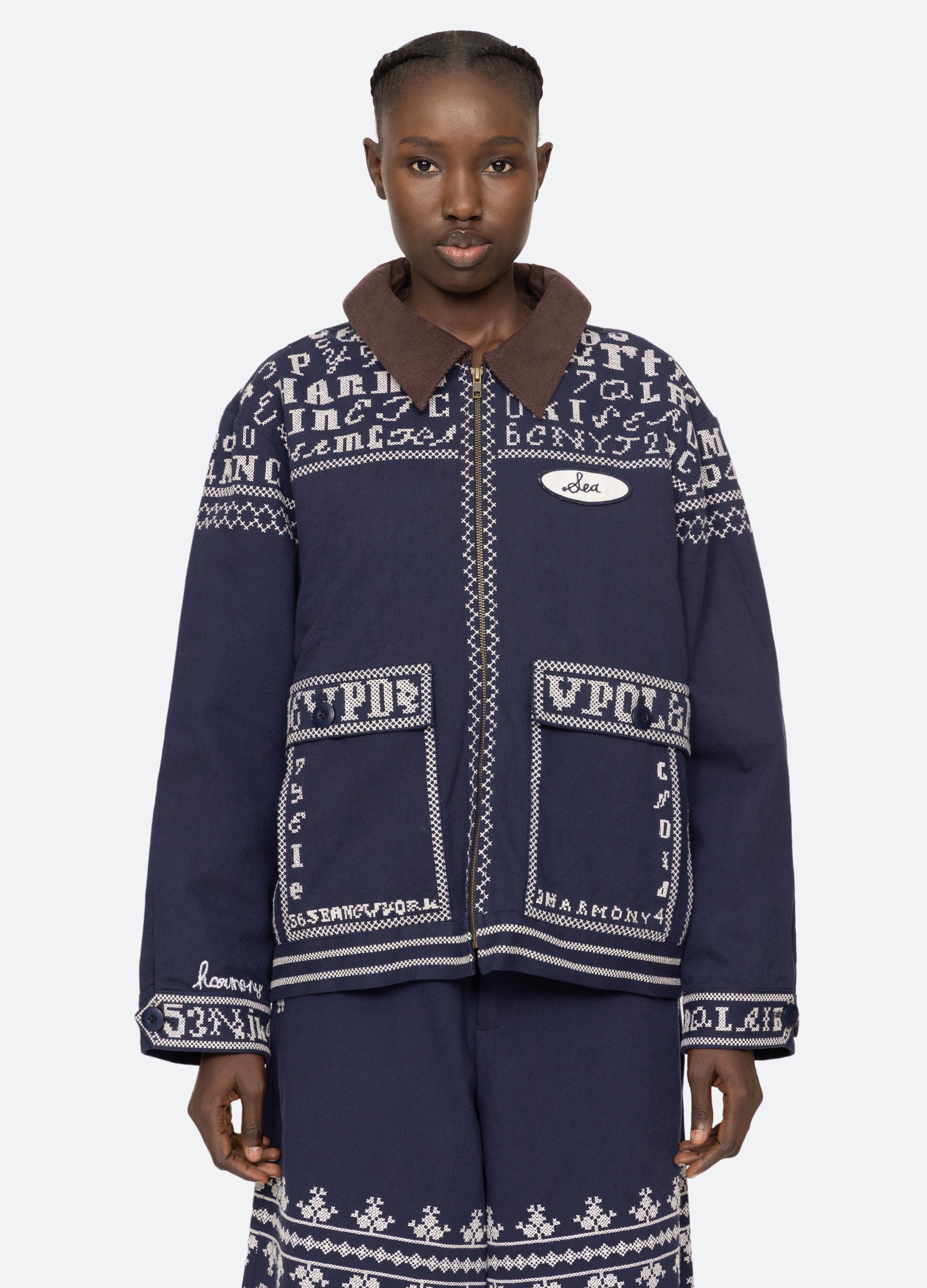 Navy Kit Jacket | Sea New York
