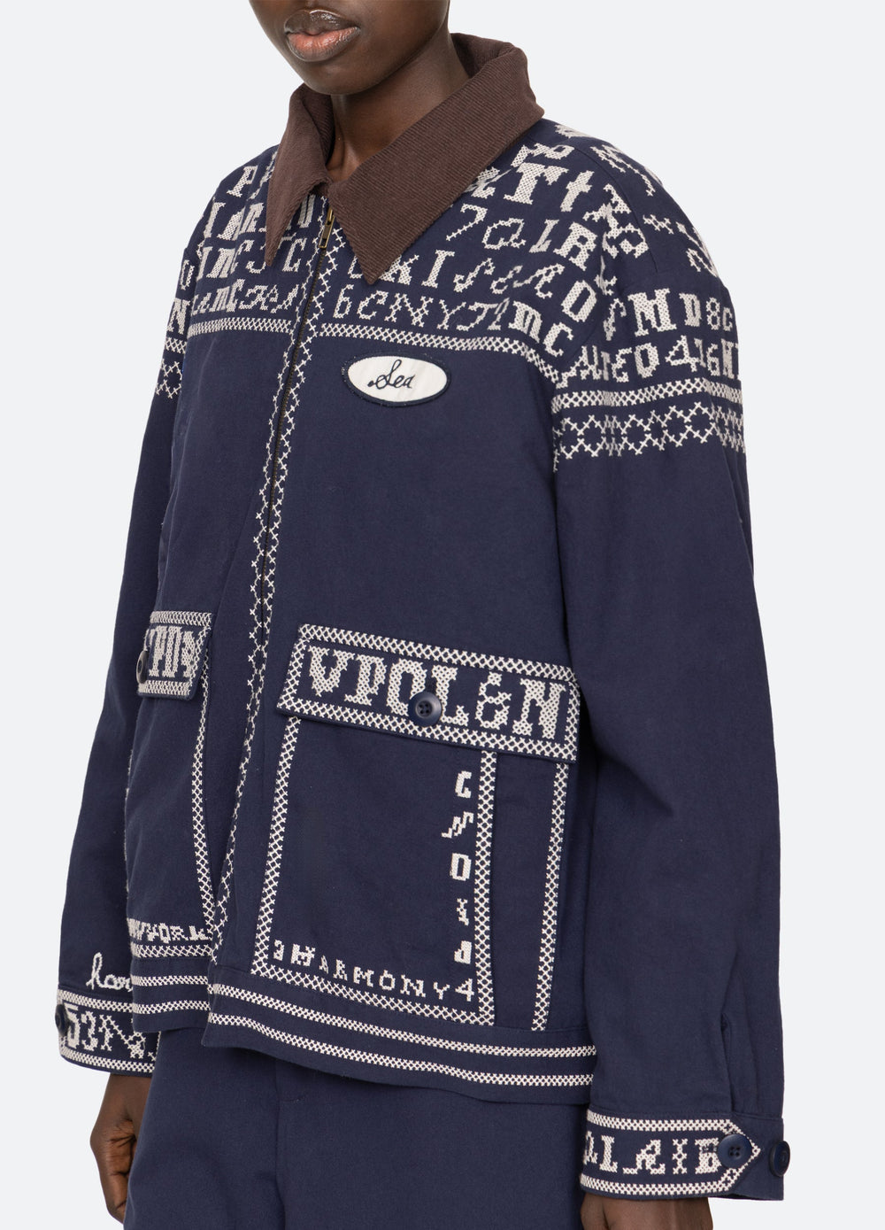 Navy Kit Jacket | Sea New York