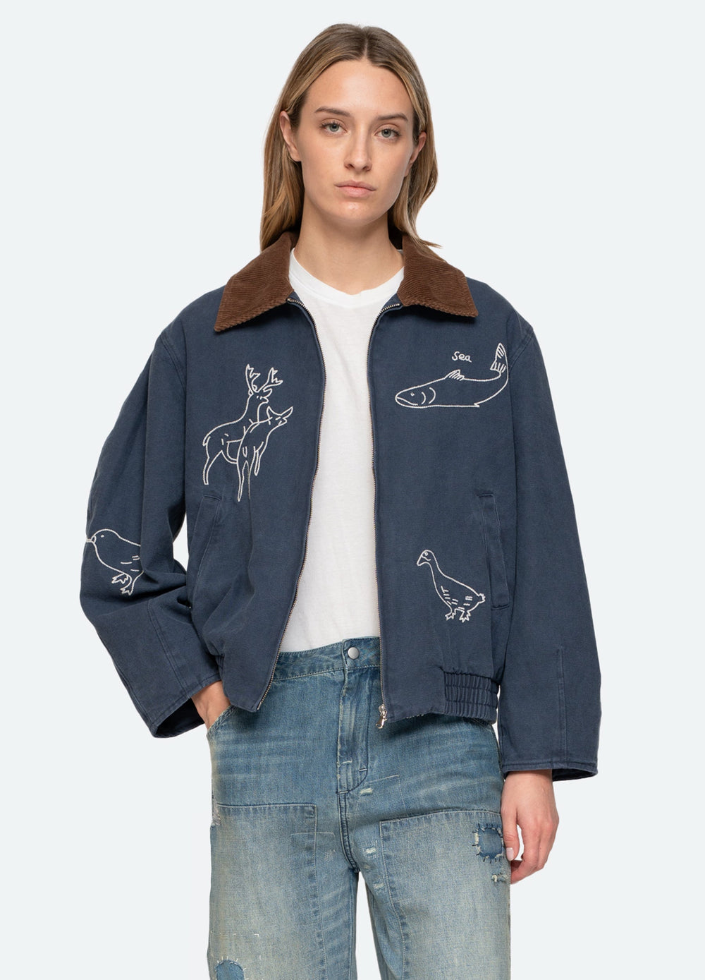 Blue Demi Jacket | Sea New York