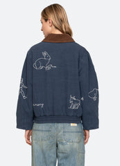 Blue Demi Jacket | Sea New York