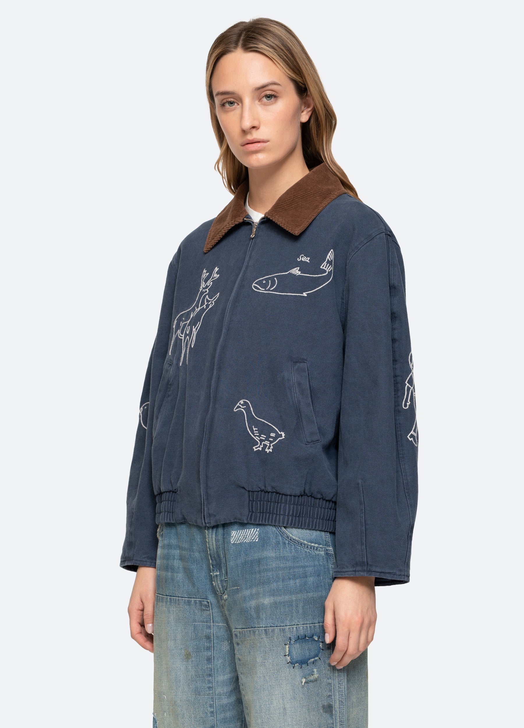 Blue Demi Jacket | Sea New York
