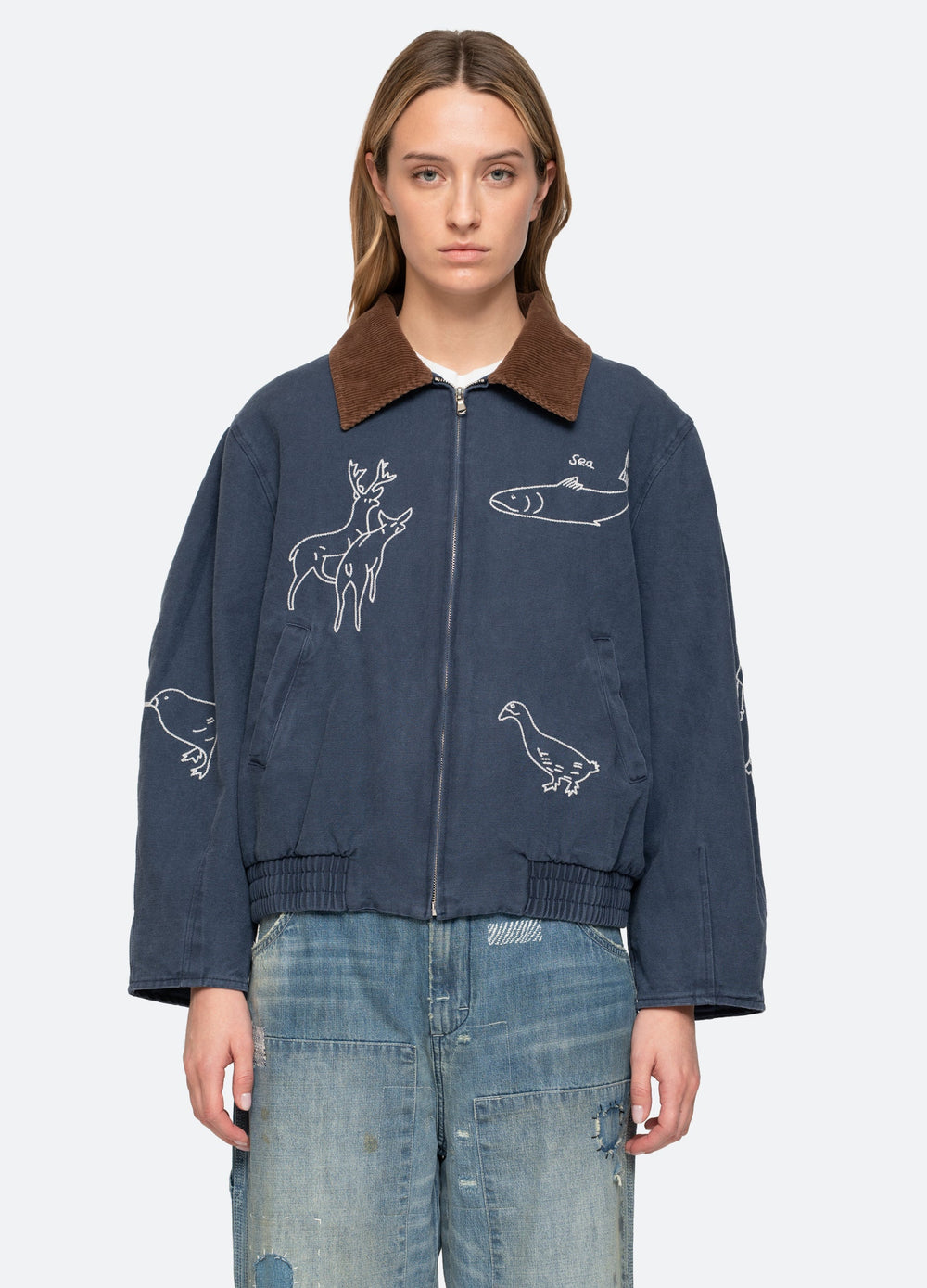 Blue Demi Jacket | Sea New York