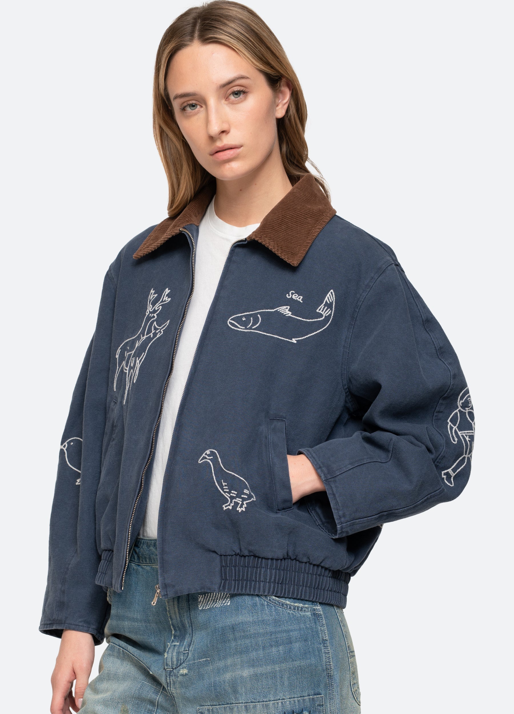 Blue Demi Jacket | Sea New York