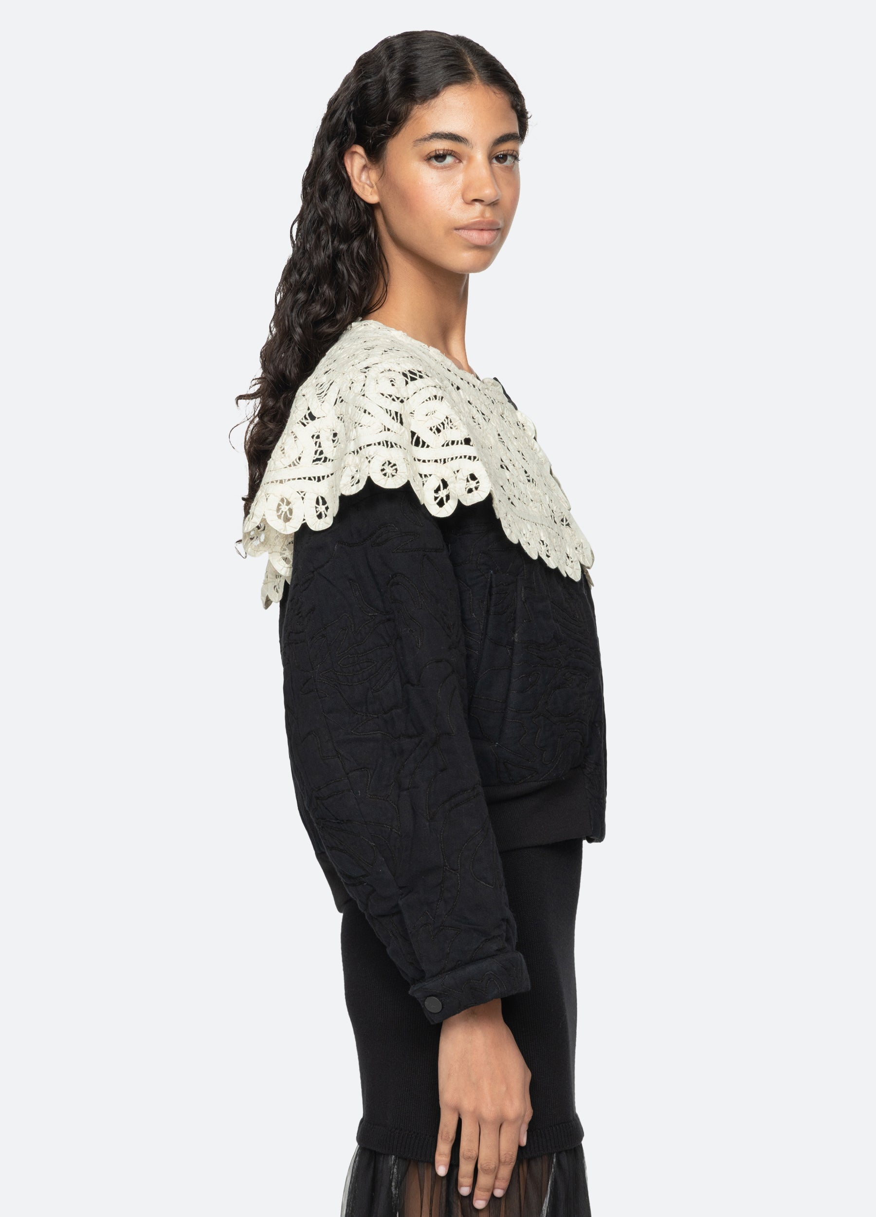 Black Adelina Jacket | Sea New York