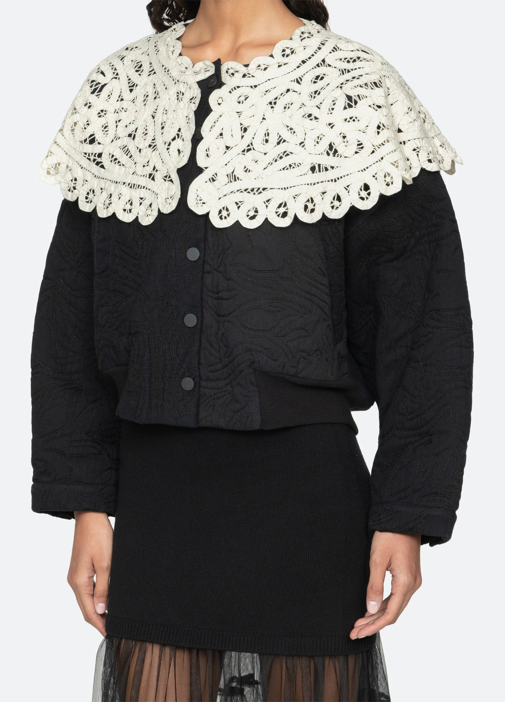 Black Adelina Jacket | Sea New York