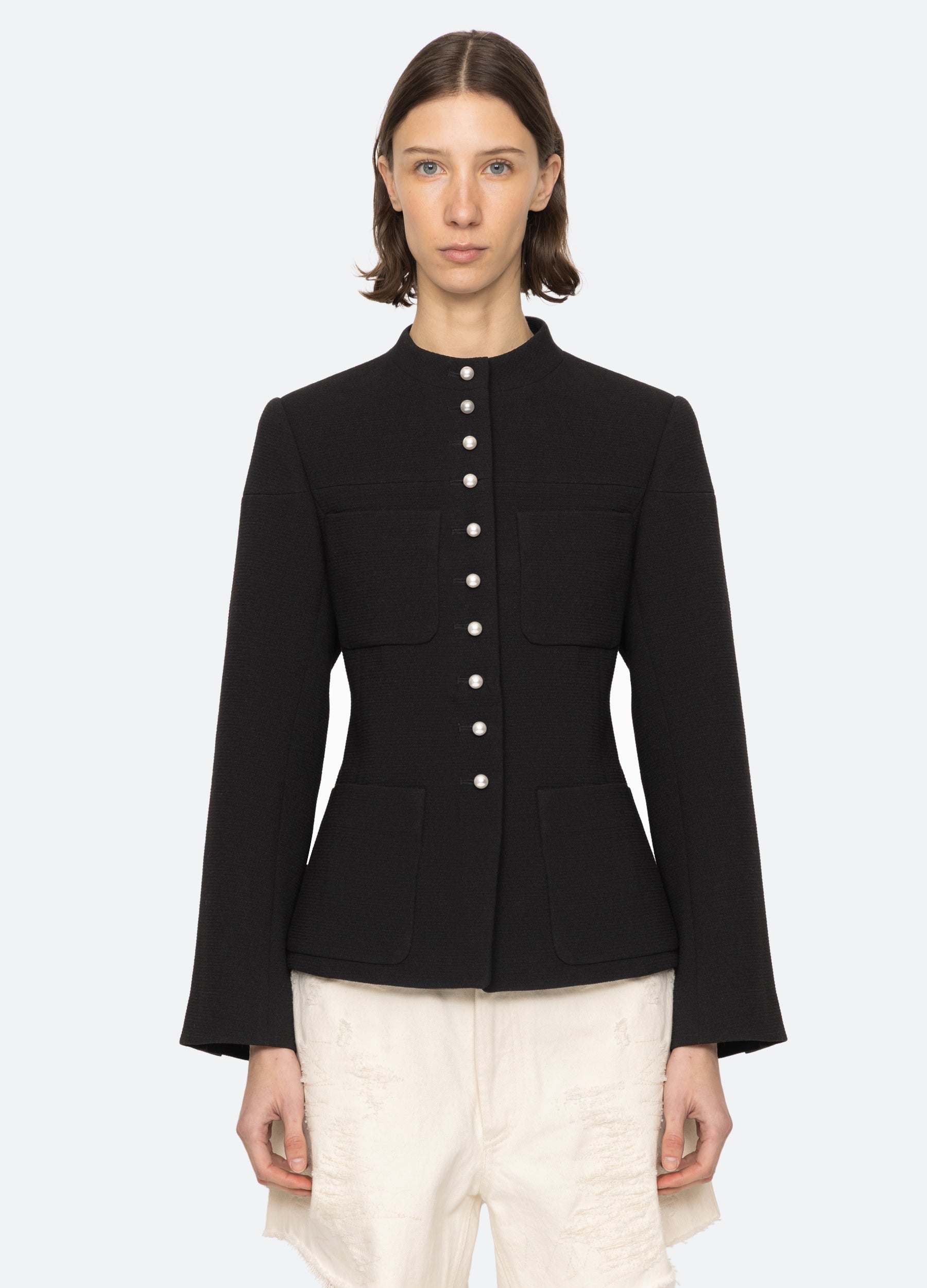Black Suzette Jacket | Sea New York