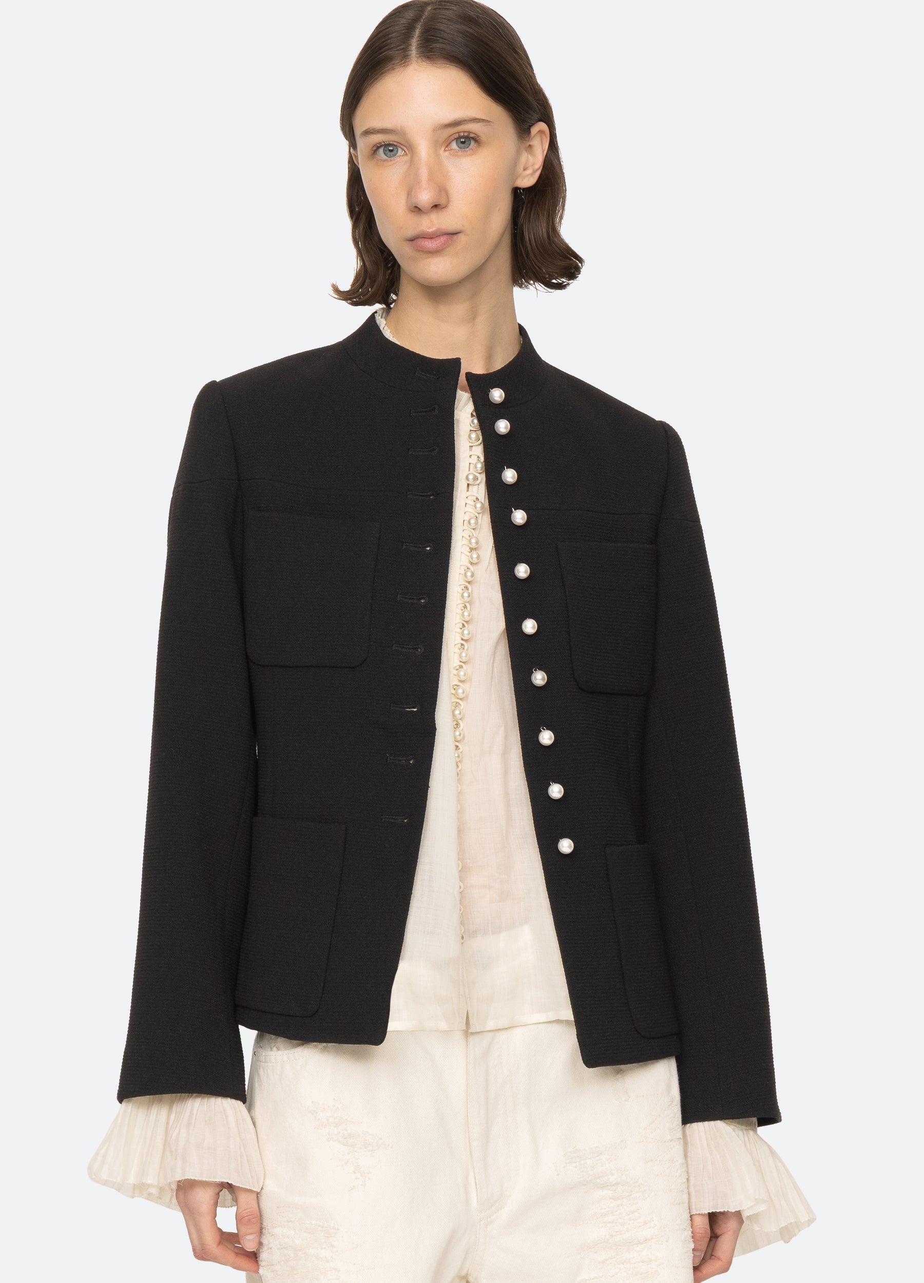 Black Suzette Jacket | Sea New York