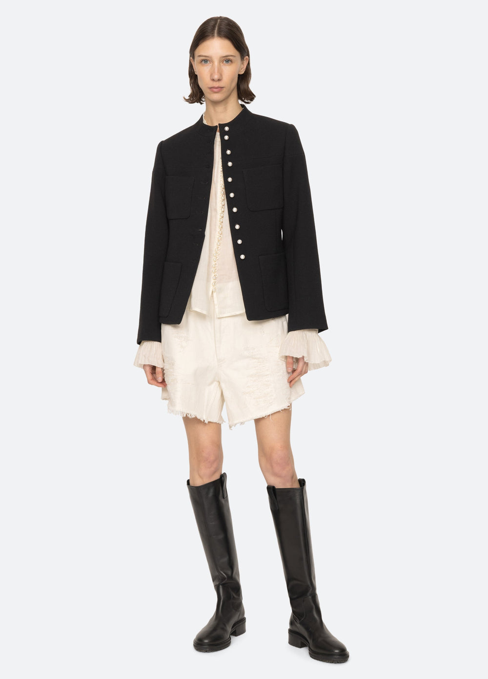 Black Suzette Jacket | Sea New York