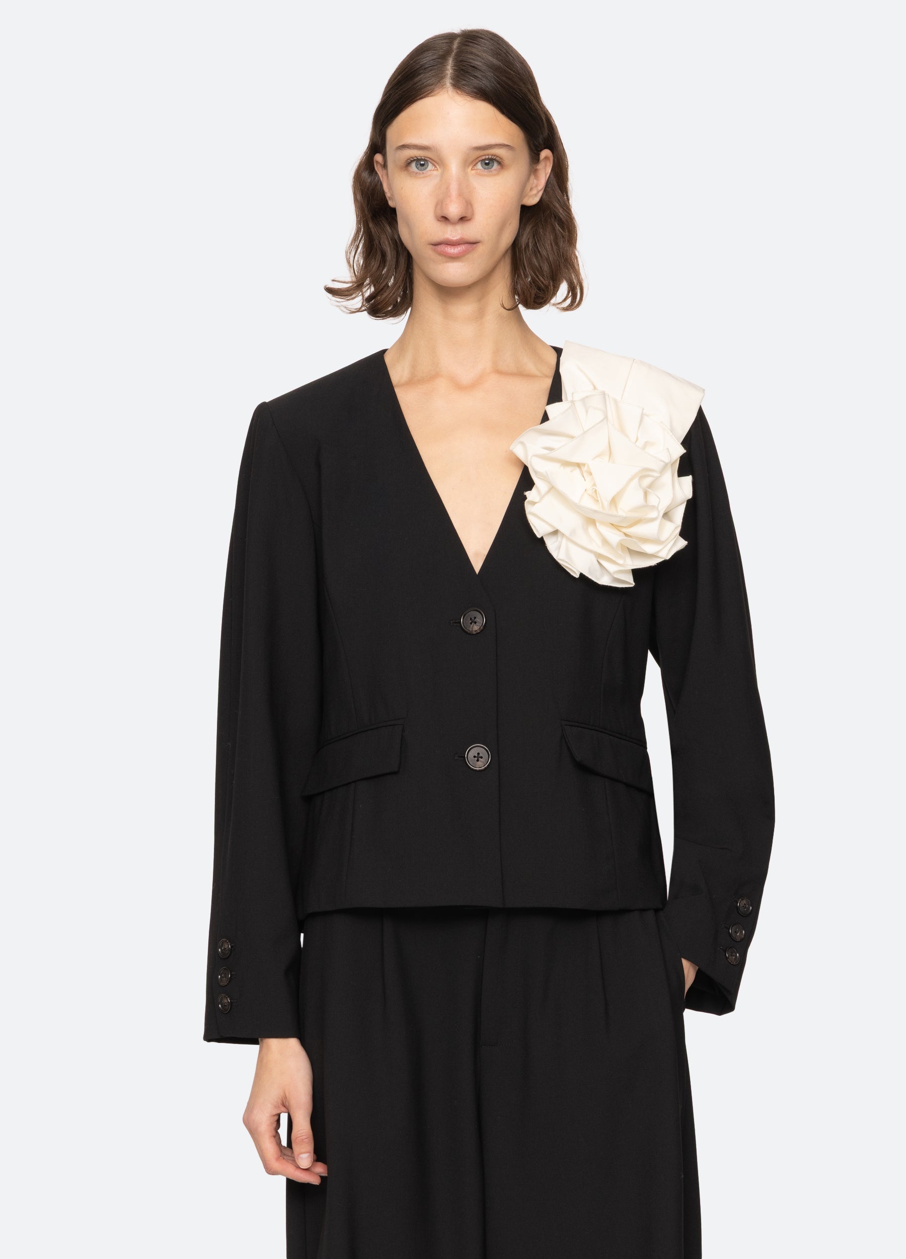 Black Laurie Jacket | Sea New York