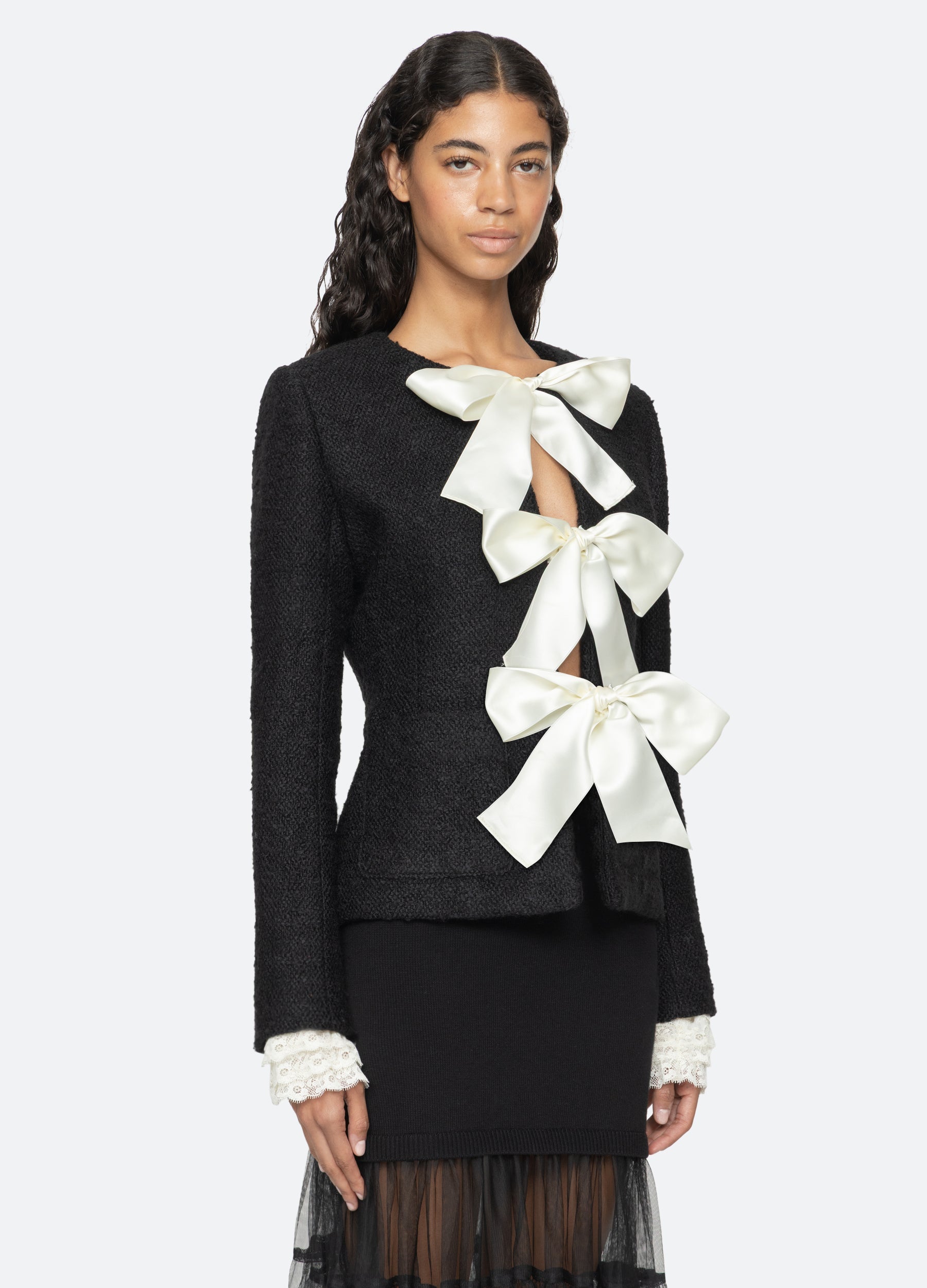 Black Seraphine Jacket | Sea New York