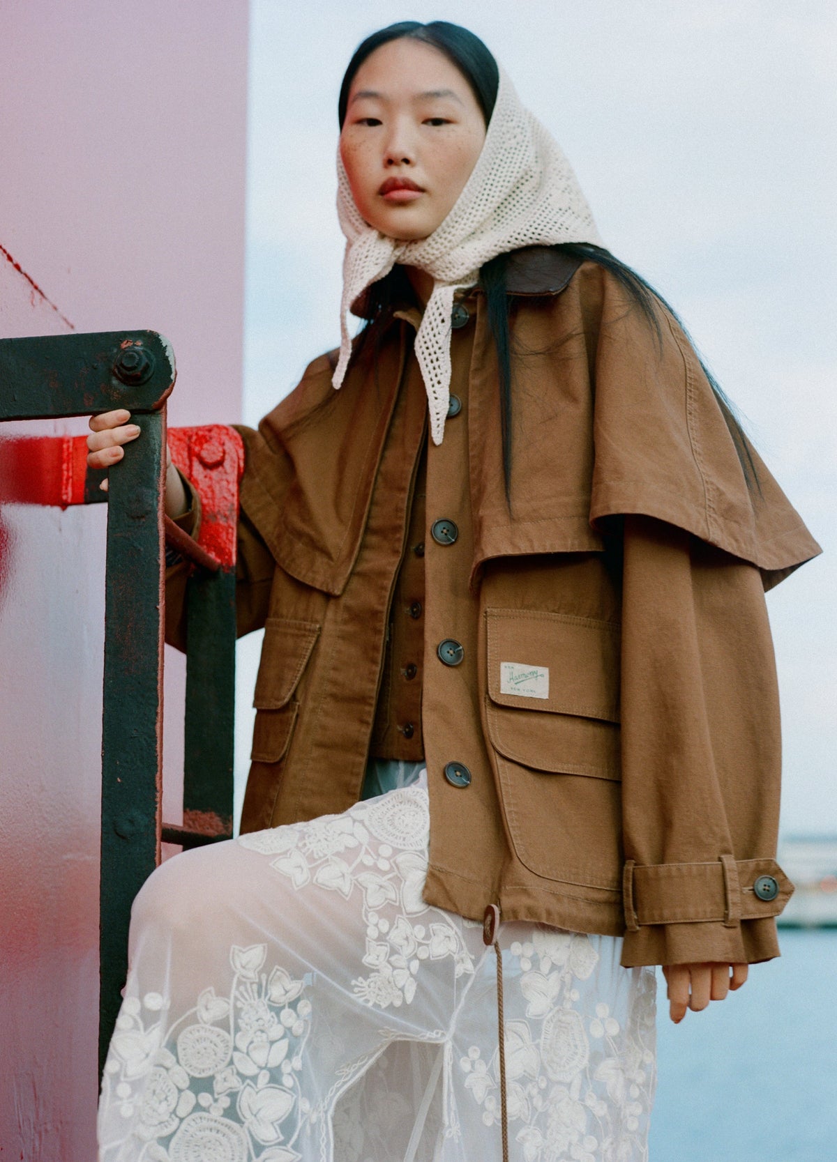 Camel Carolyn Cape Jacket | Sea New York