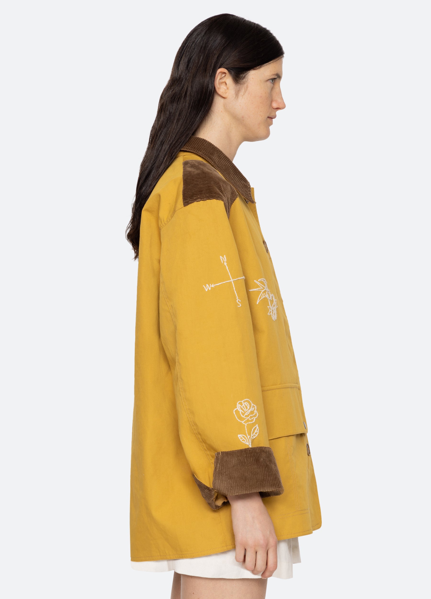 Yellow Clyde Barn Jacket | Sea New York