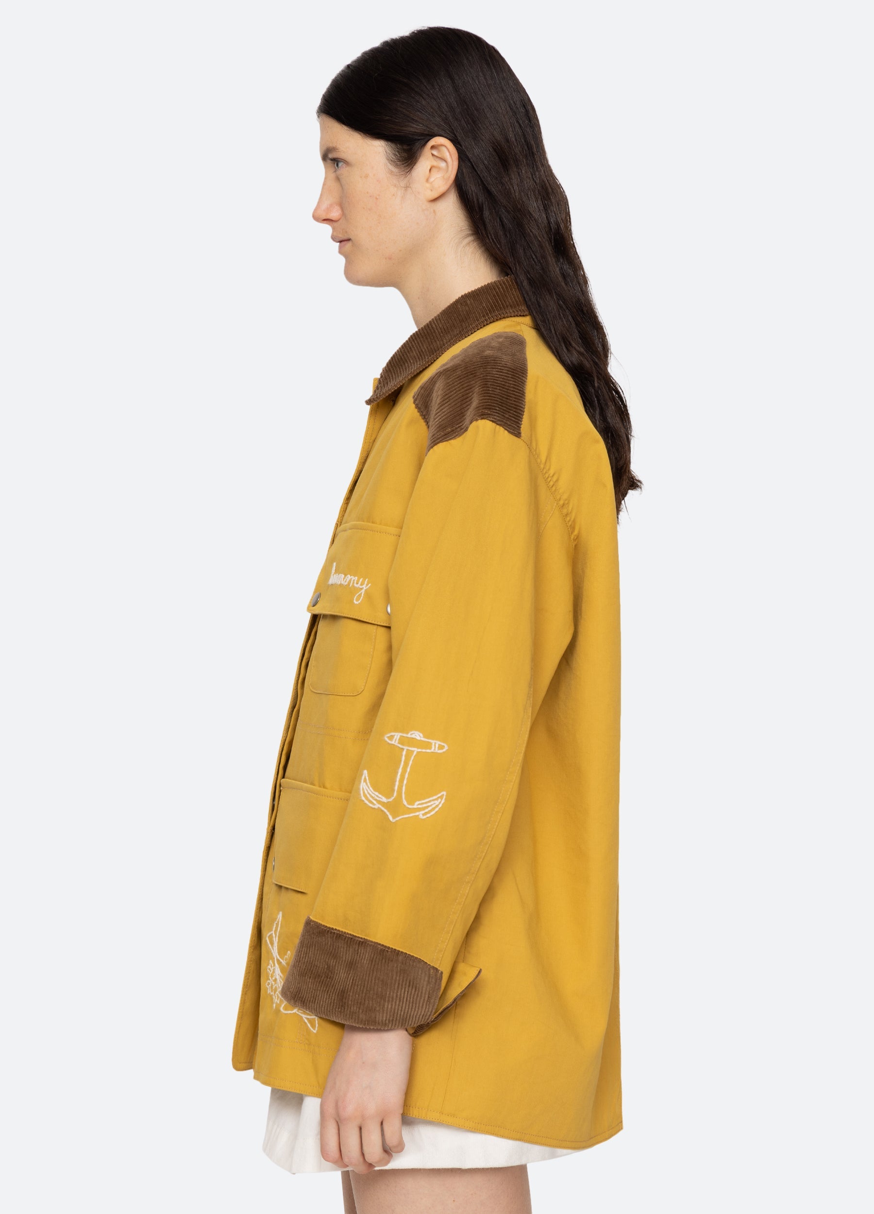 Yellow Clyde Barn Jacket | Sea New York