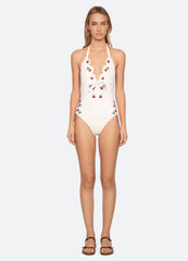 Cream Bindi One Piece | Sea New York