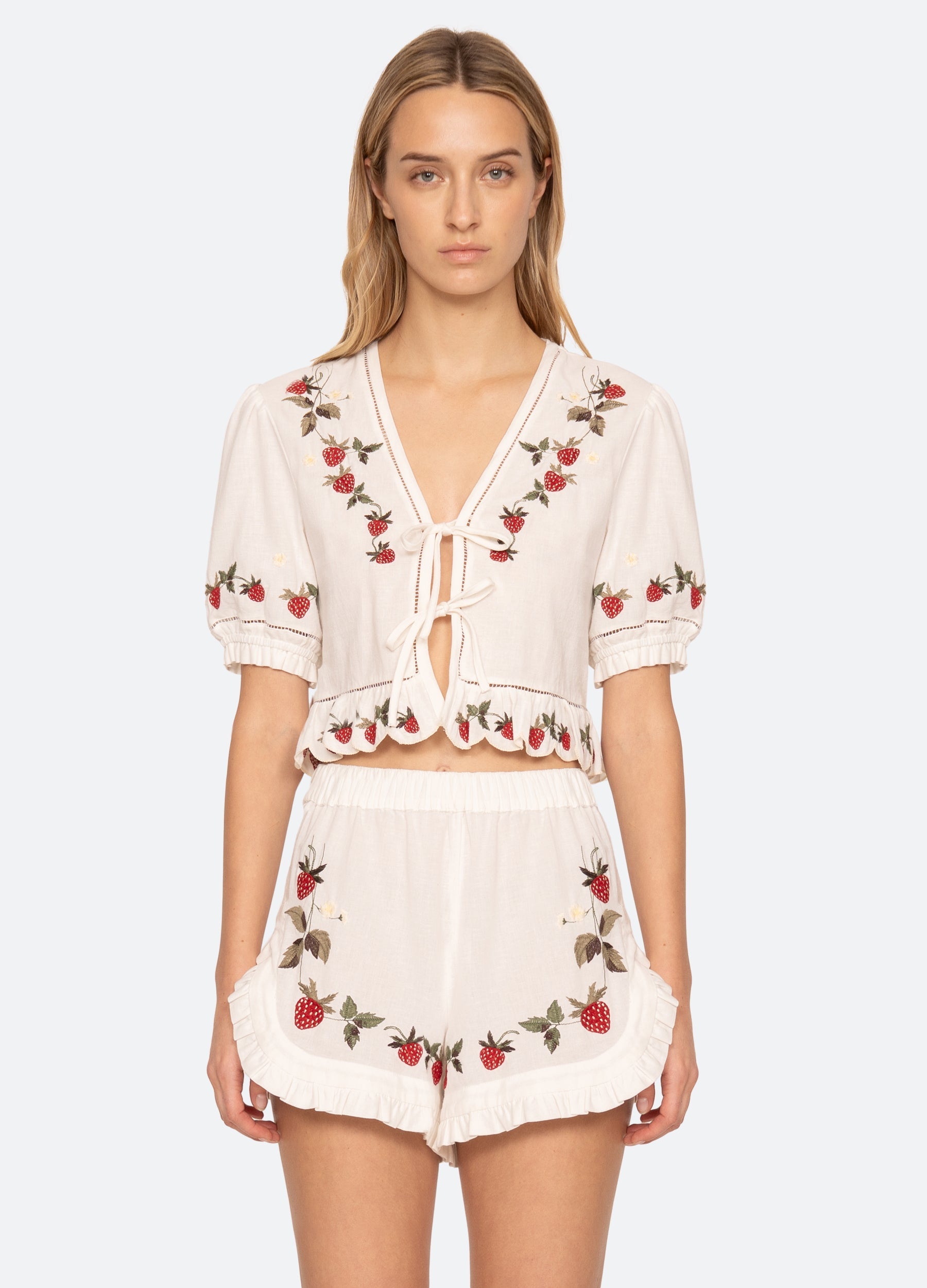 Cream Bindi Top | Sea New York