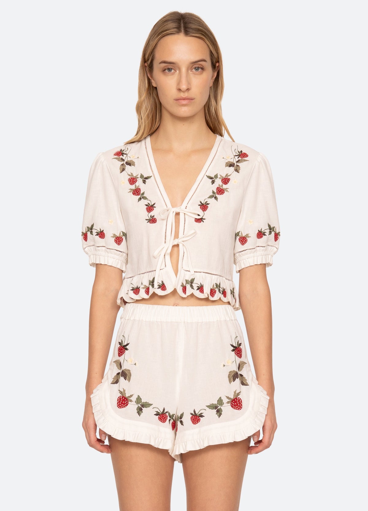Cream Bindi Top | Sea New York