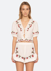 Cream Bindi Top | Sea New York