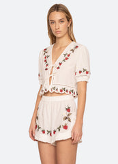 Cream Bindi Top | Sea New York