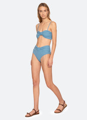 Blue Carmella Bikini Bottom | Sea New York