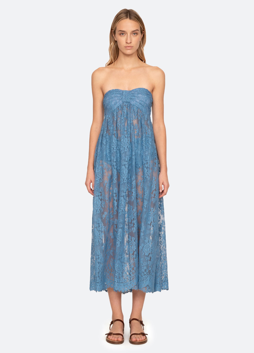 Blue Carmella Lace Dress | Sea New York