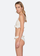 White Madelyn Bikini Top | Sea New York