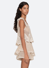 Cream Madelyn Tank | Sea New York