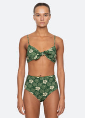 Green Gloria Bikini Top | Sea New York