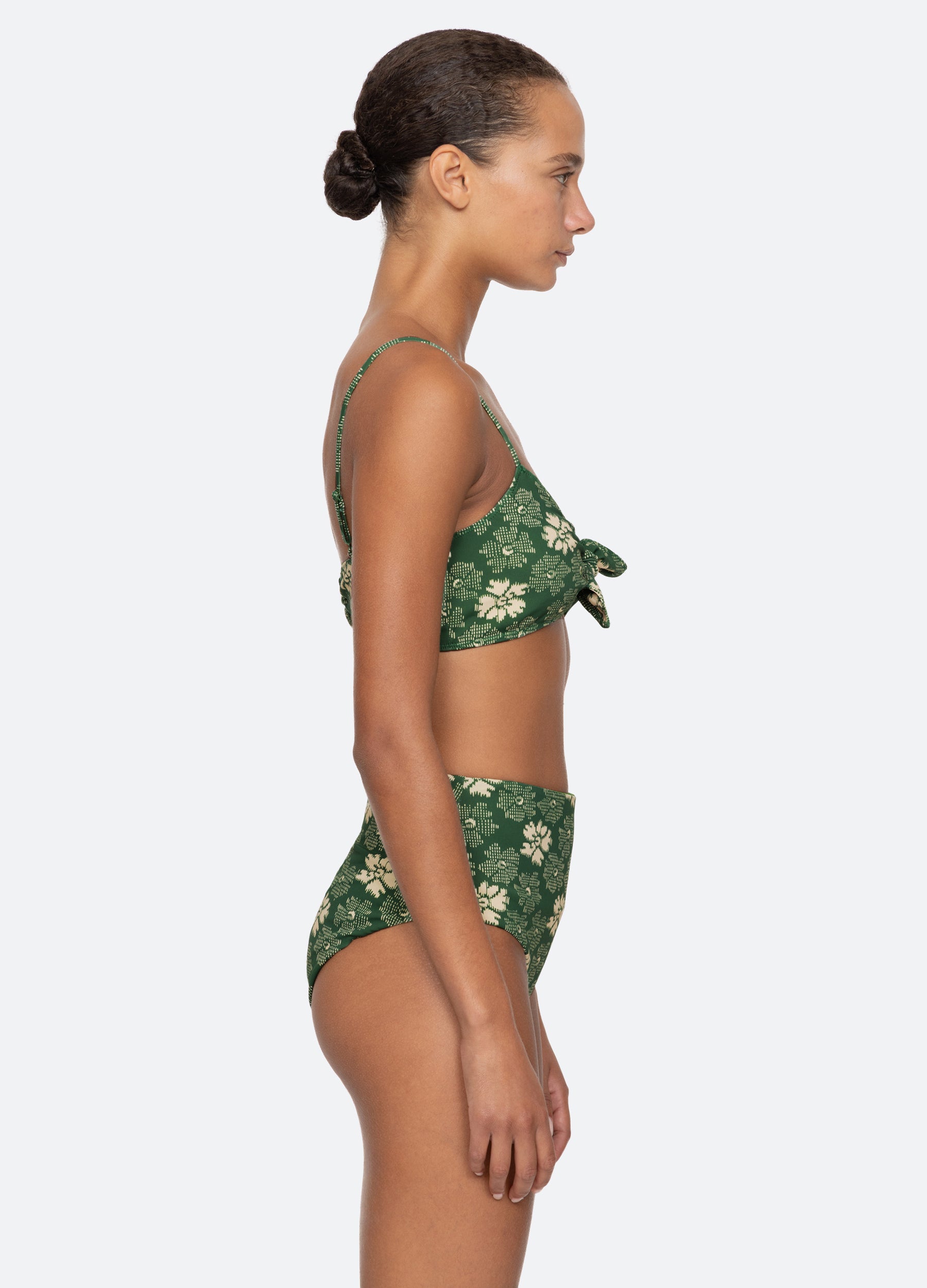 Green Gloria Bikini Top | Sea New York