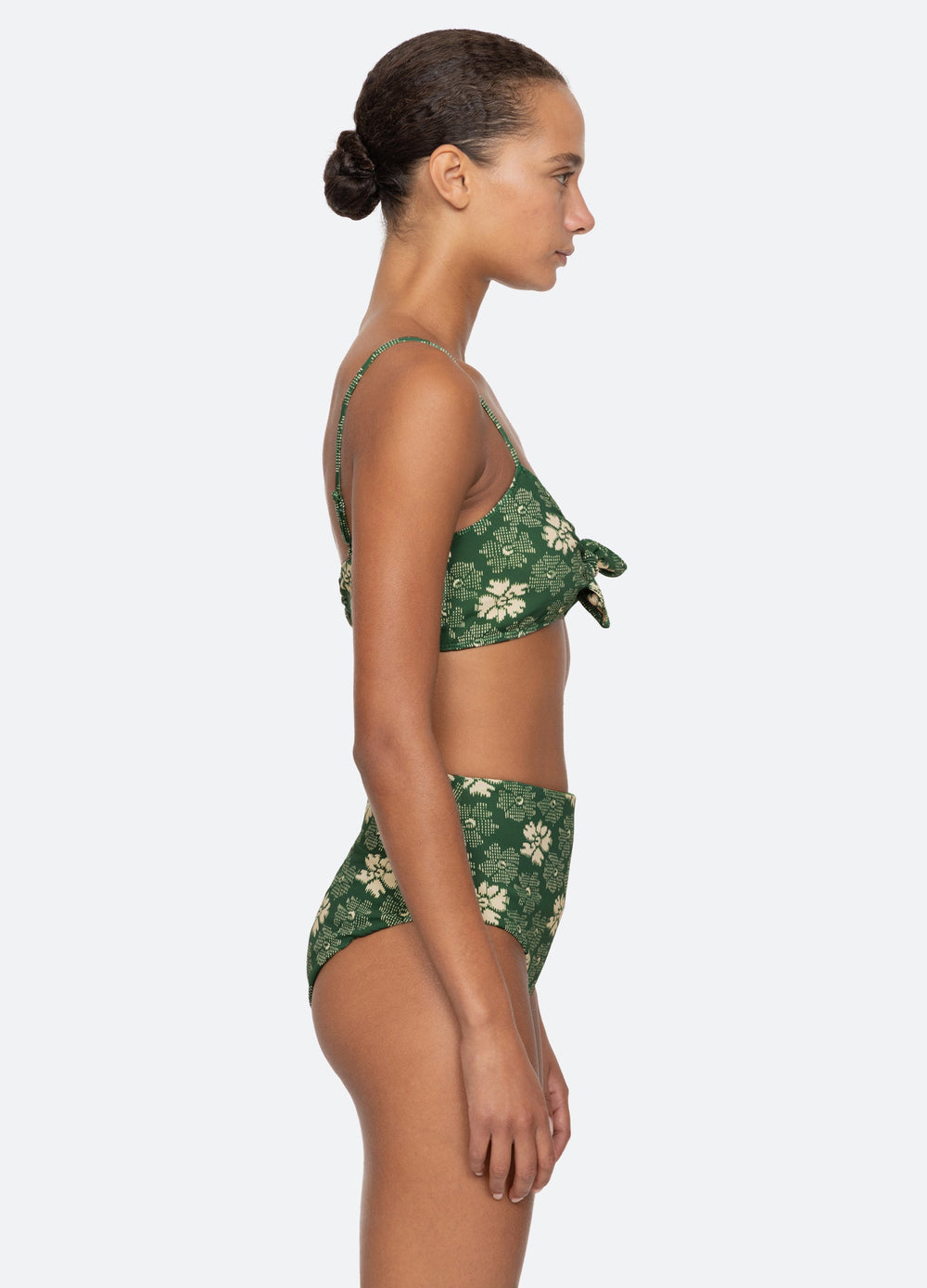 Green Gloria Bikini Top | Sea New York